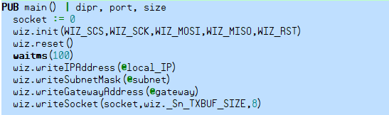 Initialization & Memory Allocation