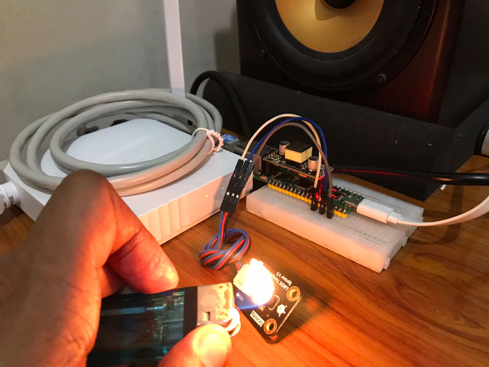 Gas and Flame Detector for Kitchen Security System