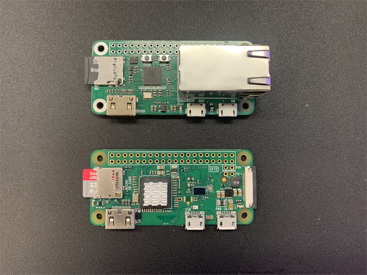 RP2040-ETH-DVI-ZERO: Adafruit IO Dashboard Monitor ( HDMI / DVI Mode )