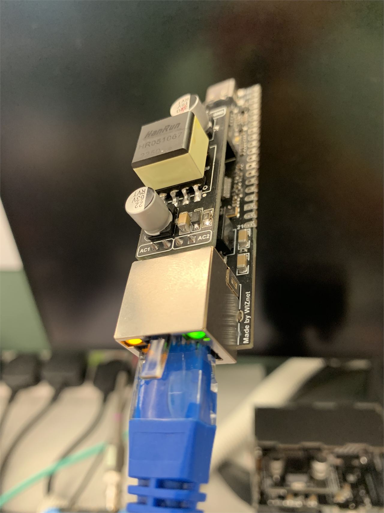 W5100S-POE-EVB-PICO(POE development board for RP2040)