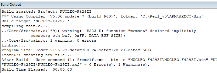 W5300_STM32F429_FWUP Example, Test Exmample