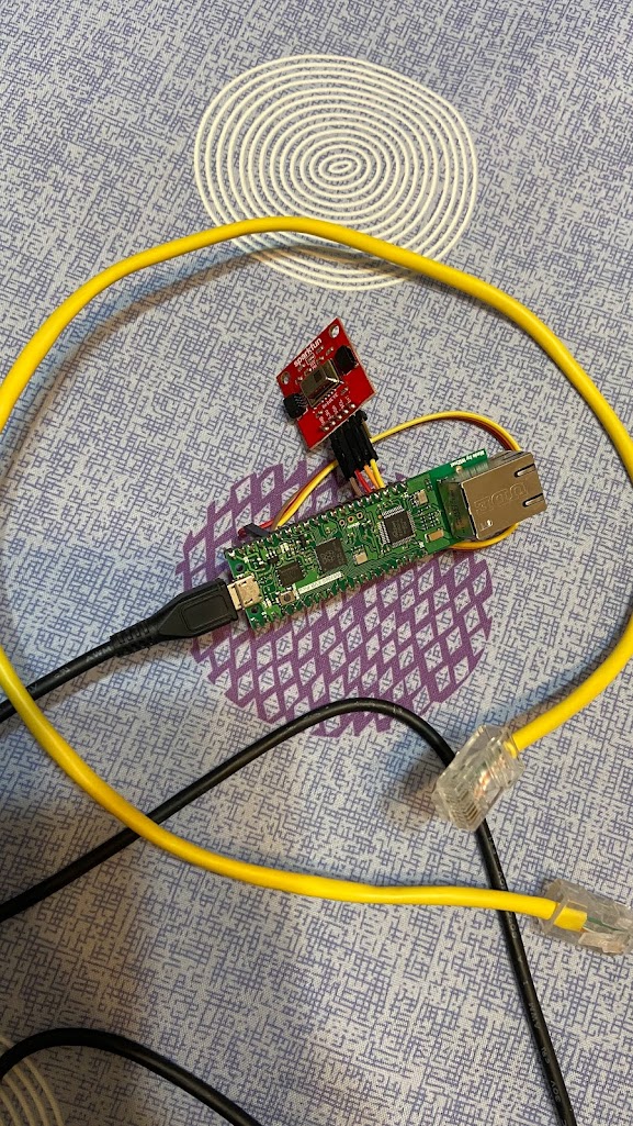 Ethernet-GridEYE(AM8833), Hardware