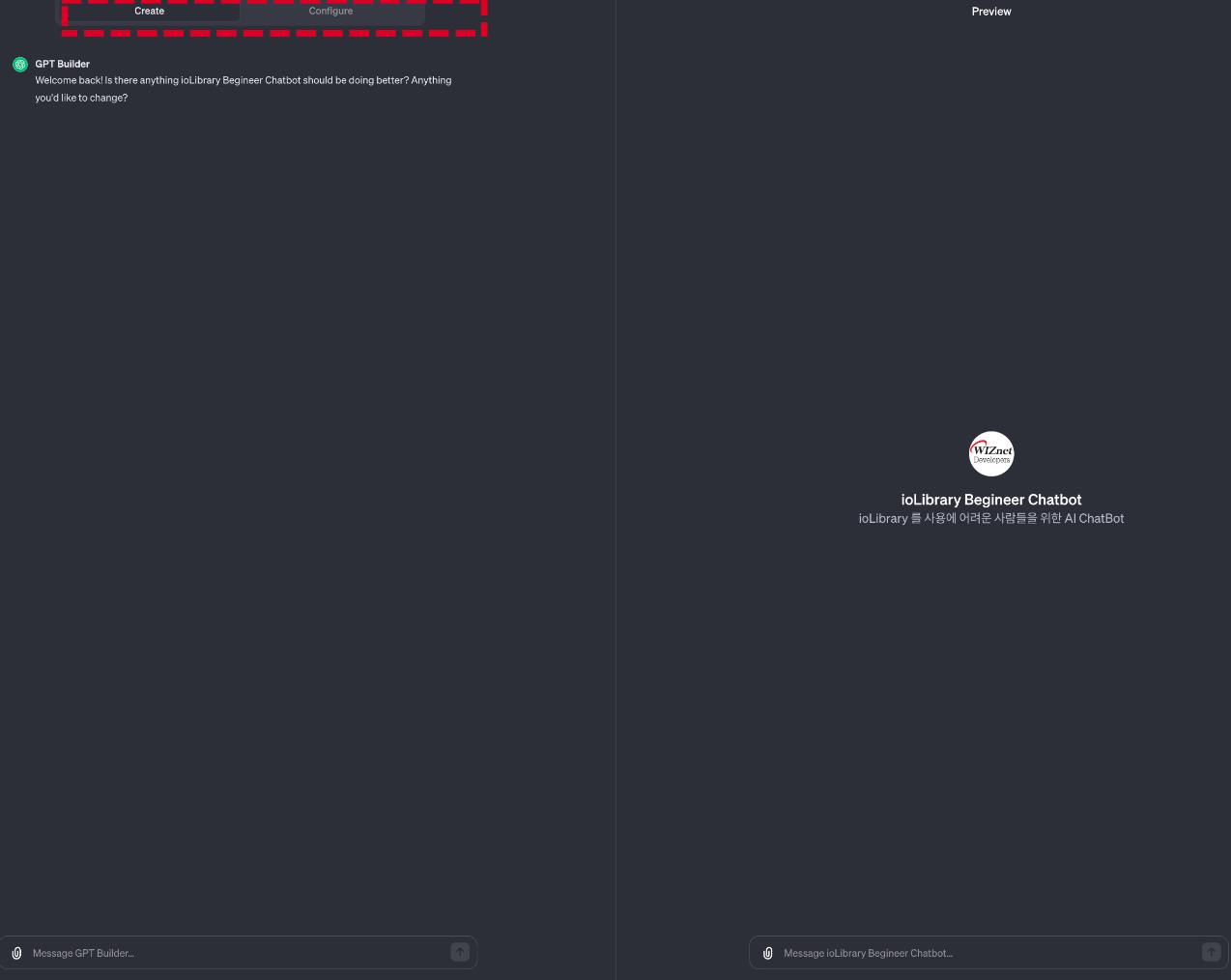 GPTs make iOLibrary Chatbot