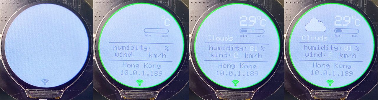 Wireless Weather Monitor(Raspberry Pi Pico & WizFi360 & Openweather)