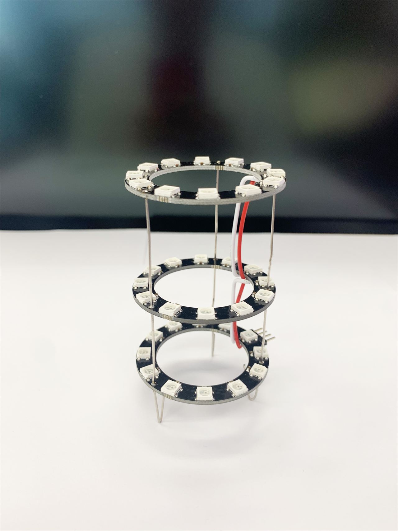 Light Tower Powered by W5100S_POE_EVB_PICO(POE+PICO)