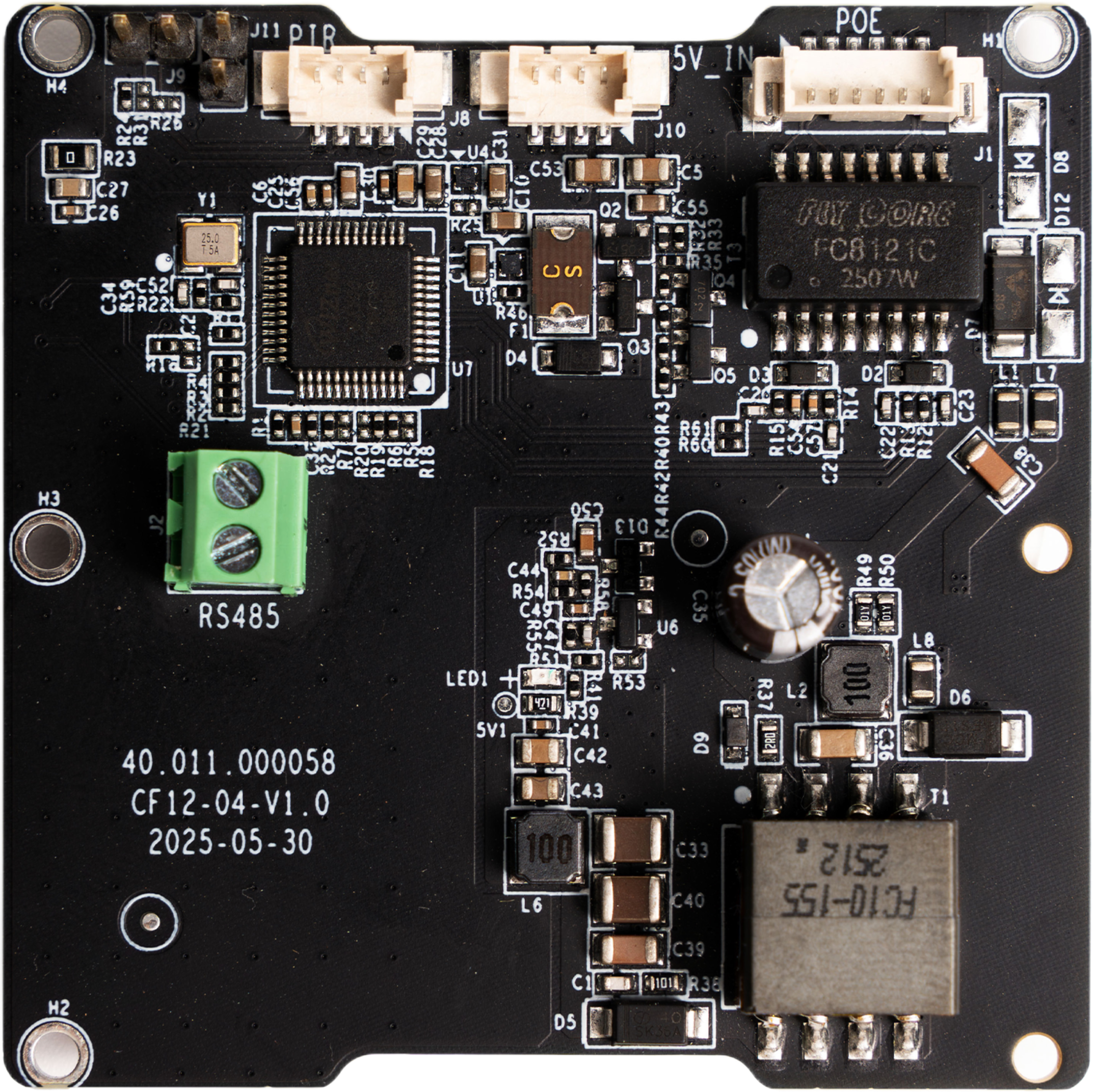 Front of the official NeoEyes NE301 PoE expansion board