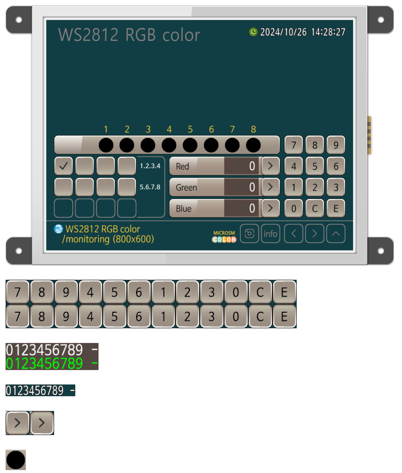 Led Modbus Module Datasheet Industrial RGB LED Control: Low-Cost Modbus HMI System with W5500