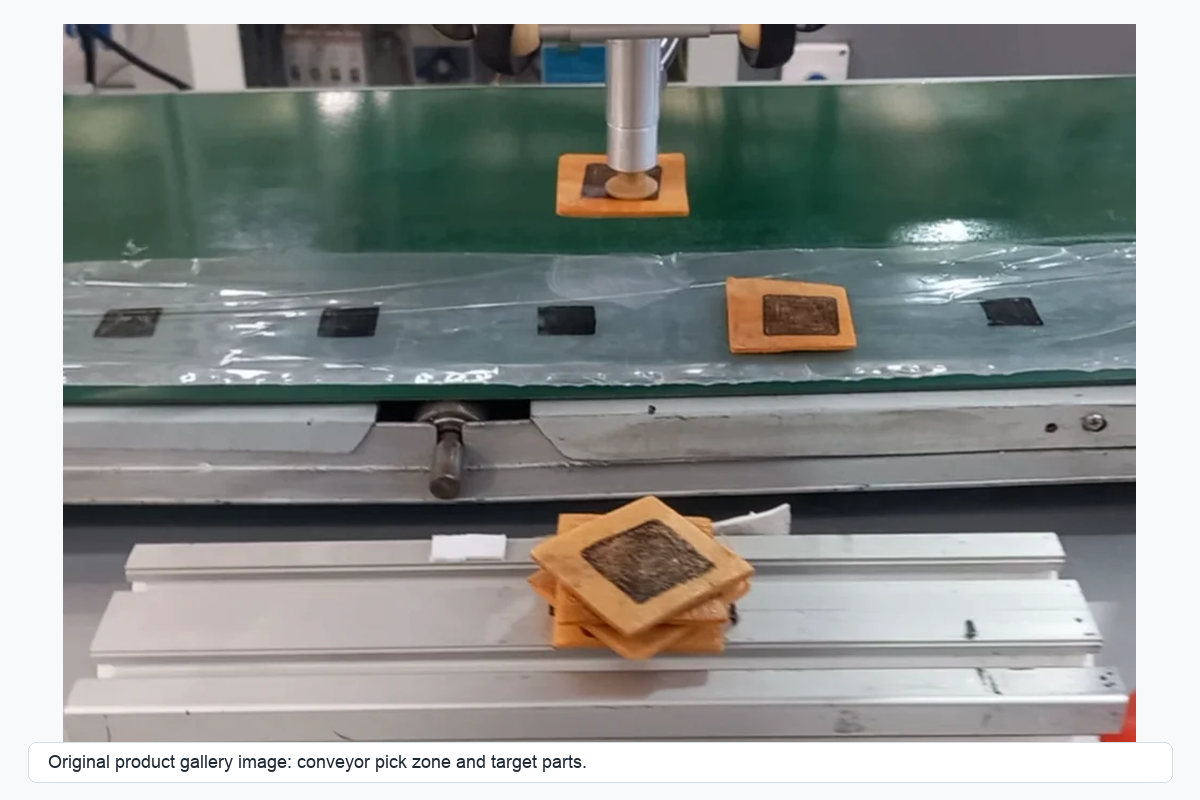 Greenox DeltaVision conveyor pick zone