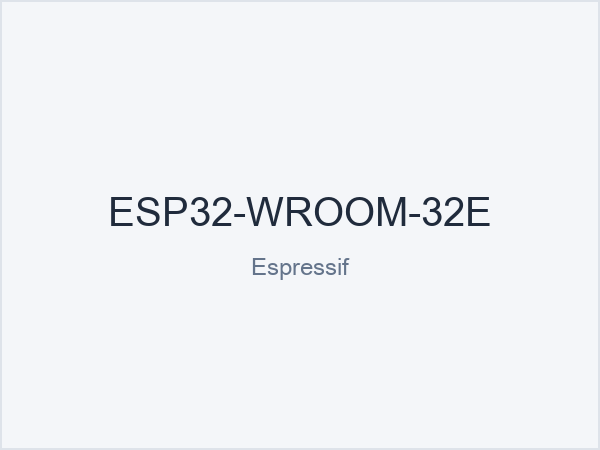 ESP32-WROOM-32E