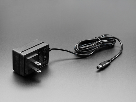 9V regulated DC wall-power adapter