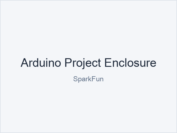 Arduino Project Enclosure