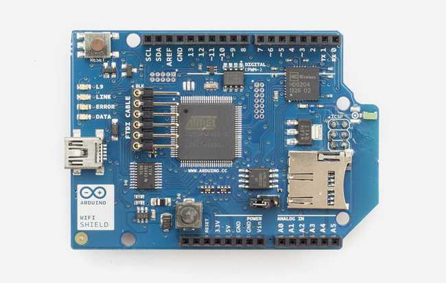 Arduino WiFi shield