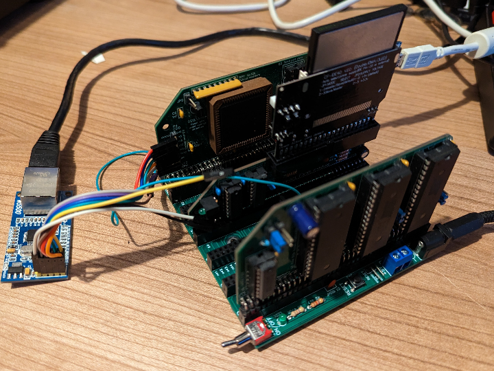 Z80 Small Computer Monitor Getting a Z80 computer on the internet