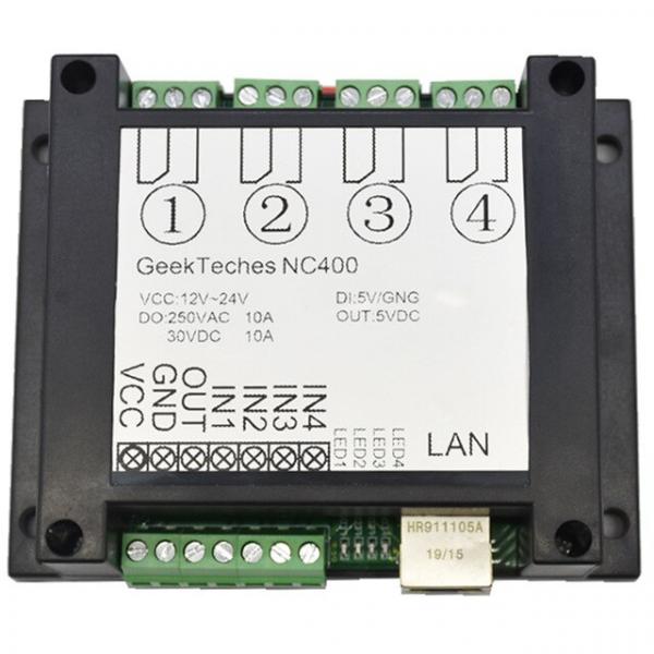 AMS-NC400 RJ45 TCP/IP WEB Remote Control Board with 4 Channels Relay UDP W5500 Networking Controller