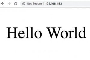 Web App Building Blocks, SERVER SIDE