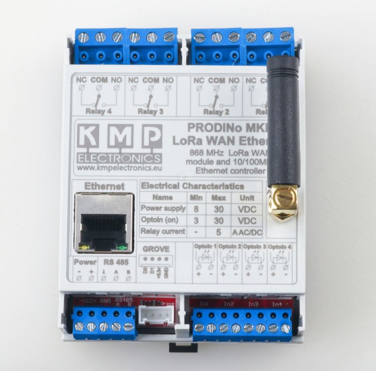 ProDino MKR Zero LoRa Ethernet V1