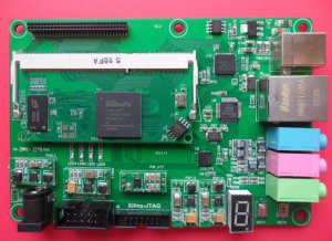 FPGA interface board : W5500 + CYPRESS USB2.0 GF interface