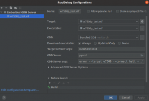 Debugging a project