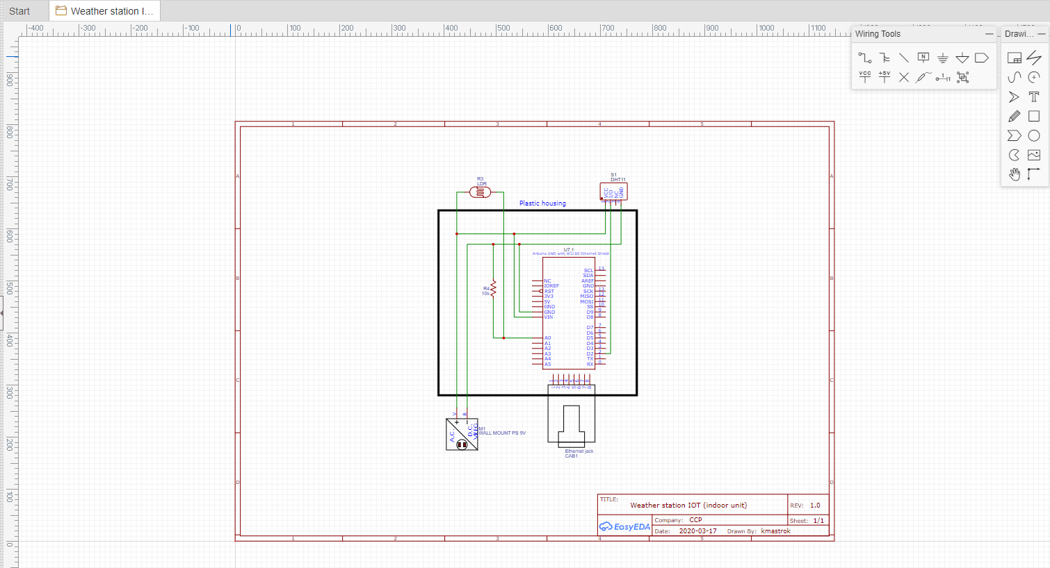 Weather station IOT, Description