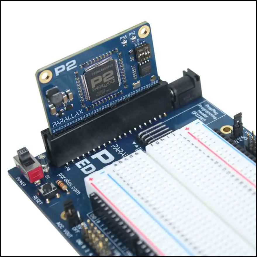W6100 Parallax P2 E1.31 decoded and displayed on LEDs