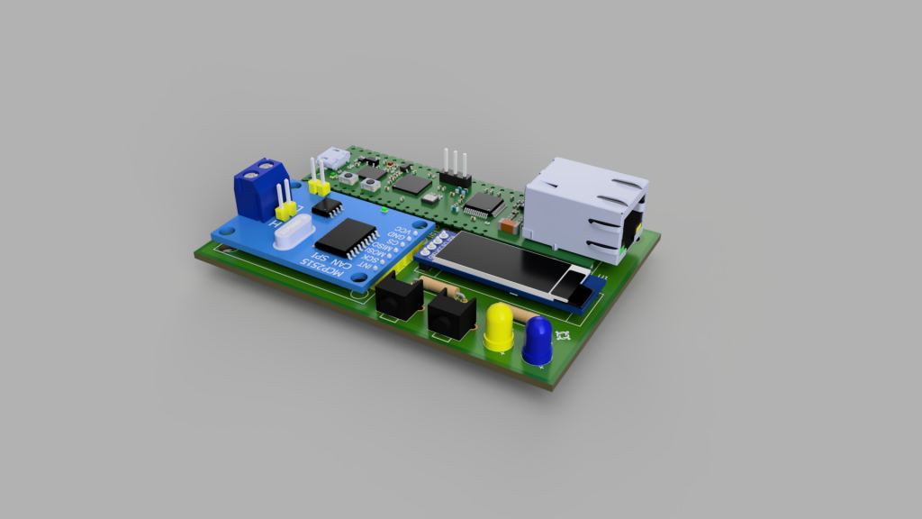 PCB 3D model