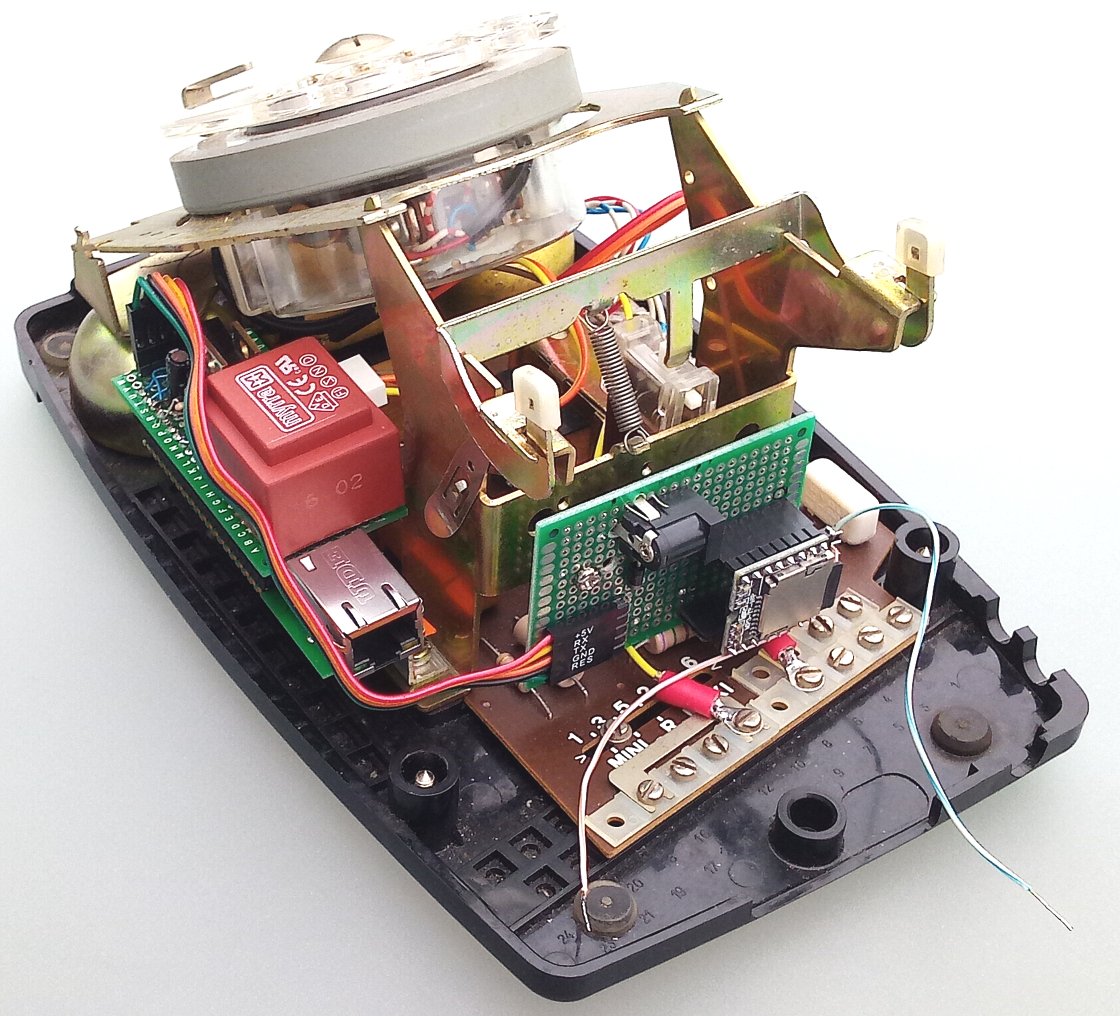 rotarty dial remote assembly