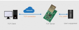 Ethernet Module Ttl Serial Port Transparent Transmission Embedded Serial Networking Server (w7500), Product Description