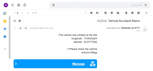 IoT Vehicle Accident Detection System, System Operation